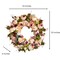 Zoey Blush Burgundy Silk Peony Flower Wreath 23" All Season Indoor Outdoor Fall Autumn